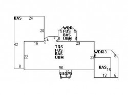 295 Dudley Rd, Newton MA 02459-2831 floor plan