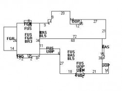 349 Commonwealth Ave, Newton MA 02459 floor plan