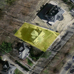 109 Commonwealth Ave, Newton MA 02459 aerial view