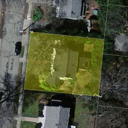 40 Solon St, Newton MA 02461-1827 aerial view