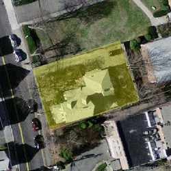 400 Langley Rd, Newton MA  02459-2354 aerial view