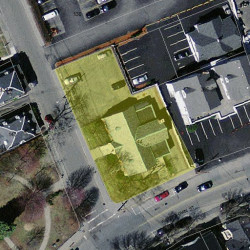 144 Bridge St, Newton MA 02458-1129 aerial view