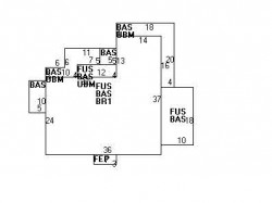 94 Day St, Newton MA 02466-2922 floor plan