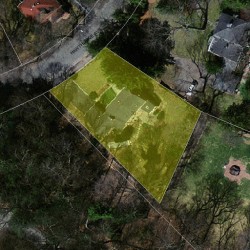 30 Hawthorne Ave, Newton MA 02466-2806 aerial view