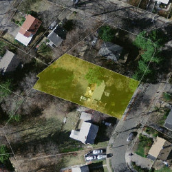 11 Maplewood Ave, Newton MA 02459-2527 aerial view