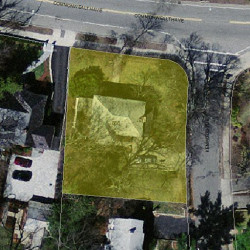 868 Commonwealth Ave, Newton MA 02459-1041 aerial view