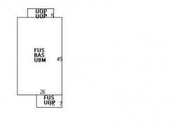 310 Derby St, Newton MA 02465-1008 floor plan