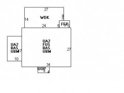102 Garland Rd, Newton MA  02459-1710 floor plan
