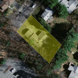 110 Dorcar Rd, Newton MA 02459-3404 aerial view