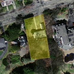 118 Homer St, Newton MA  02459-1518 aerial view