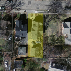 12 Albion Pl, Newton MA 02459-2144 aerial view