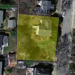 21 Tarleton Rd, Newton MA 02459-1732 aerial view