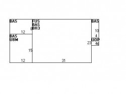 407 Waban Ave, Newton MA 02468-1334 floor plan