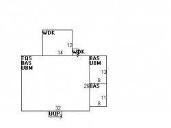 5 Dedham St, Newton MA  02461-2106 floor plan