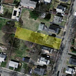 259 Cherry St, Newton MA  02465-1607 aerial view