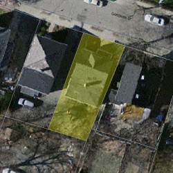 58 Gardner St, Newton MA 02458-1405 aerial view