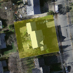 15 Sheldon Rd, Newton MA 02459-2737 aerial view