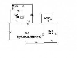 108 Hagen Rd, Newton MA 02459-2755 floor plan