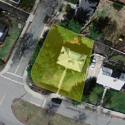 895 Commonwealth Ave, Newton MA 02459-1036 aerial view