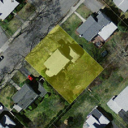 91 Fessenden St, Newton MA 02460-1119 aerial view