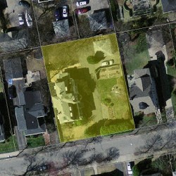 71 Erie Ave, Newton MA  02461-1515 aerial view