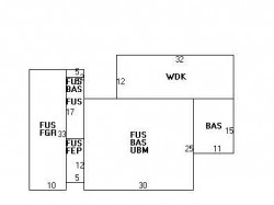 14 Grayson Ln, Newton MA 02462-1009 floor plan