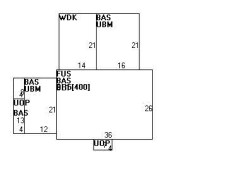 289 Woodward St, Newton MA 02468-2010 floor plan