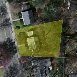 1380 Walnut St, Newton MA 02461-1849 aerial view