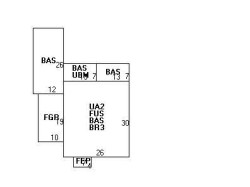 8 Hancock Ave, Newton MA 02459-1701 floor plan