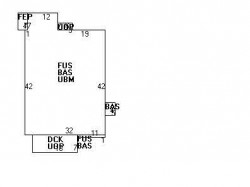 27 Clarendon St, Newton MA 02460-2020 floor plan
