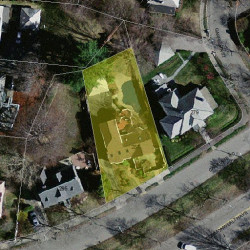 287 Commonwealth Ave, Newton MA  02459 aerial view