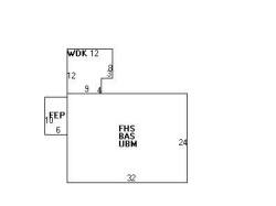 10 Rose Dr, Newton MA  02465-1542 floor plan