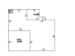 120 Esty Farm Rd, Newton MA  02459-3651 floor plan