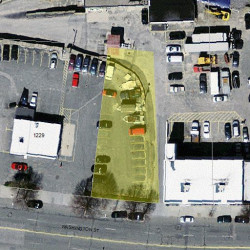 1221 Washington St, Newton MA 02465-2122 aerial view