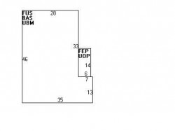 58 Athelstane Rd, Newton MA  02459-2419 floor plan