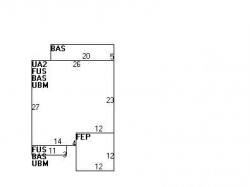 51 Wildwood Ave, Newton MA  02460-1321 floor plan
