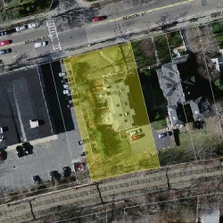 704 Beacon St, Newton MA  02459-1942 aerial view