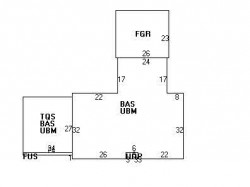 448 Quinobequin Rd, Newton MA  02468-2126 floor plan