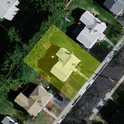 260 Spiers Rd, Newton MA  02459-3727 aerial view