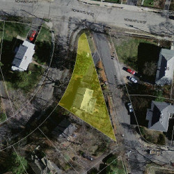 8 Shornecliffe Rd, Newton MA 02458-2438 aerial view