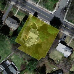 268 Woodward St, Newton MA 02468-2012 aerial view