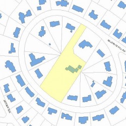 40 Baldpate Hill Rd, Newton MA  02459-2825 plot plan
