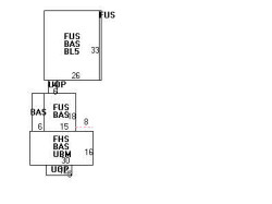 935 Walnut St, Newton MA  02461-1133 floor plan