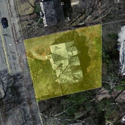 1334 Walnut St, Newton MA  02461-1850 aerial view