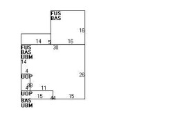 185 Winslow Rd, Newton MA  02468-1713 floor plan