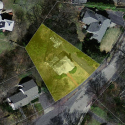 71 Collins Rd, Newton MA  02468-2202 aerial view