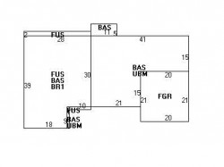 76 Littlefield Rd, Newton MA  02459-3012 floor plan