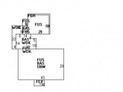 500 Ward St, Newton MA 02459-1136 floor plan