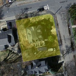 39 Chester St, Newton MA 02461-1433 aerial view