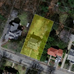 51 Pine Ridge Rd, Newton MA 02468-1616 aerial view